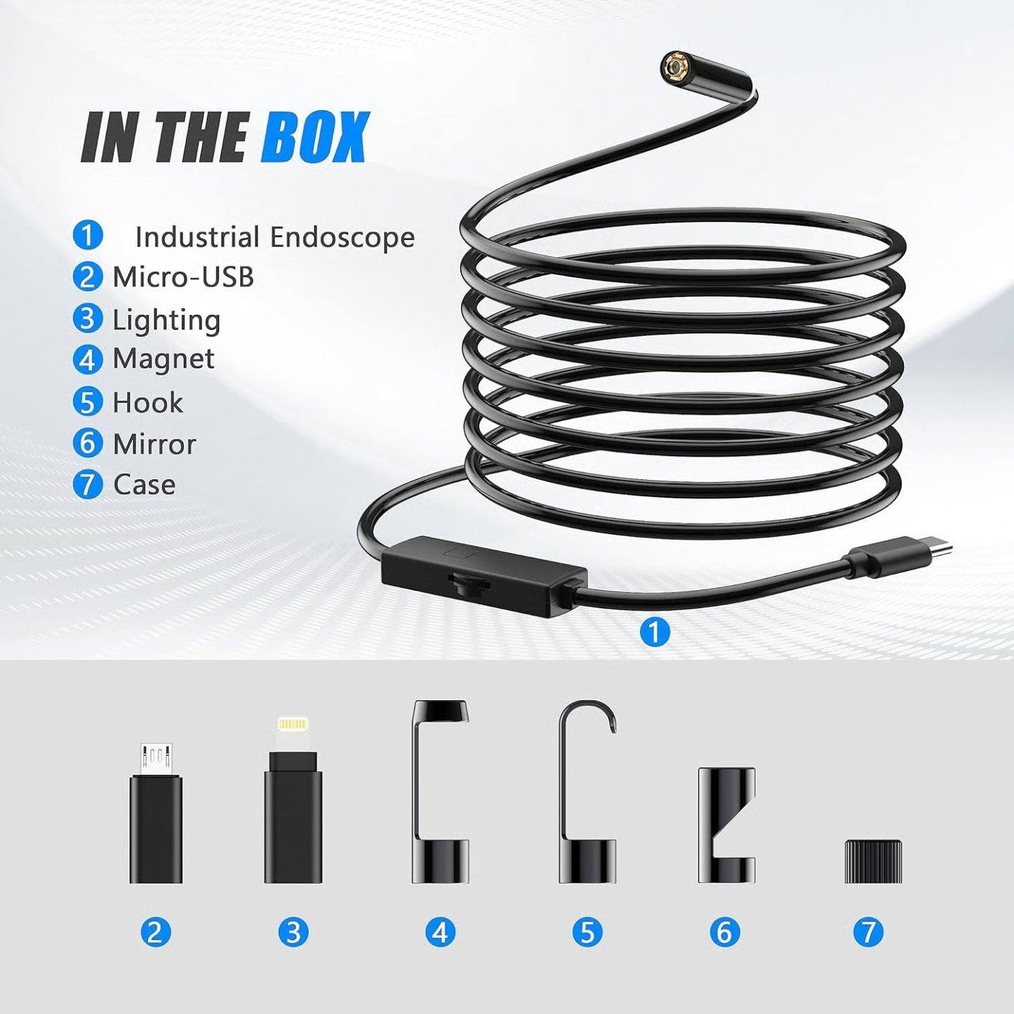 🔥HOT SALE 49% OFF-🔎 Plug-and-Play Endoscope Camera - Direct Connection