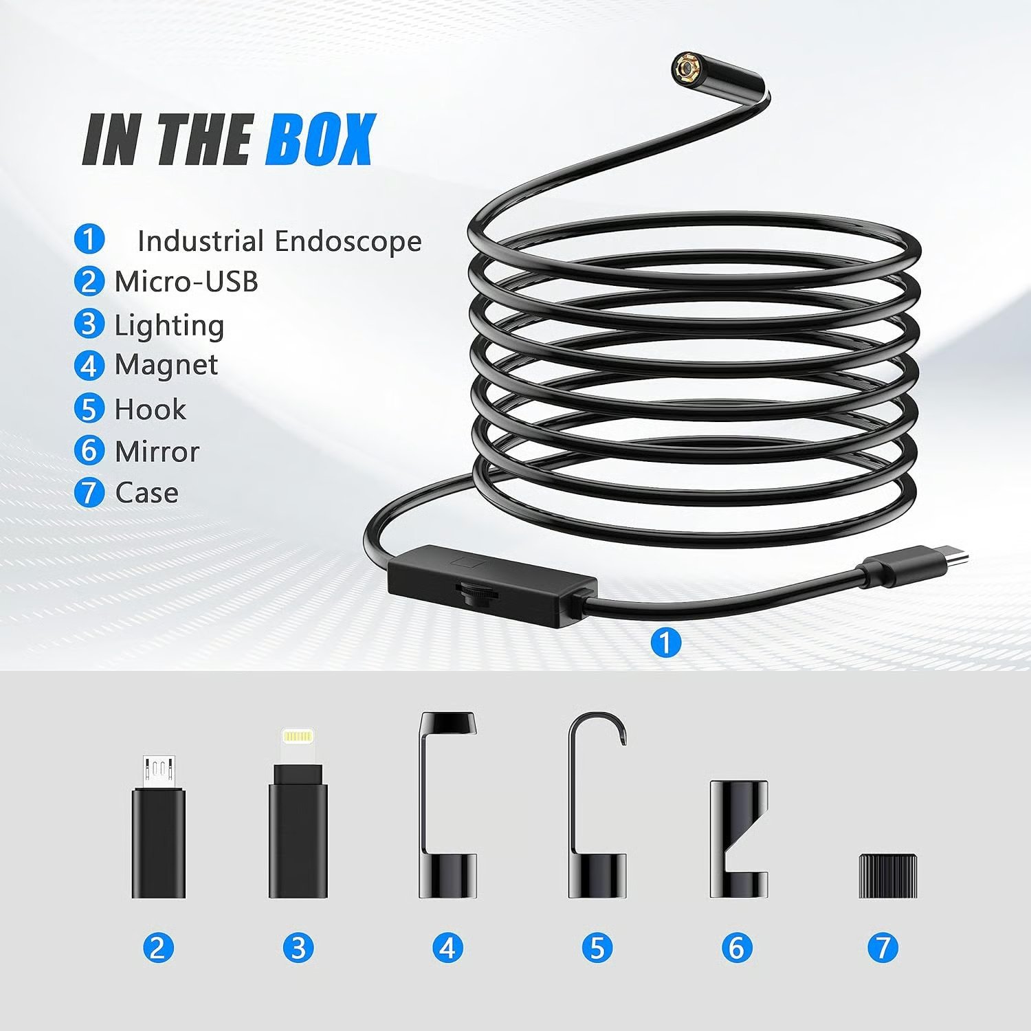 🔥HOT SALE 49% OFF-🔎 Plug-and-Play Endoscope Camera - Direct Connection
