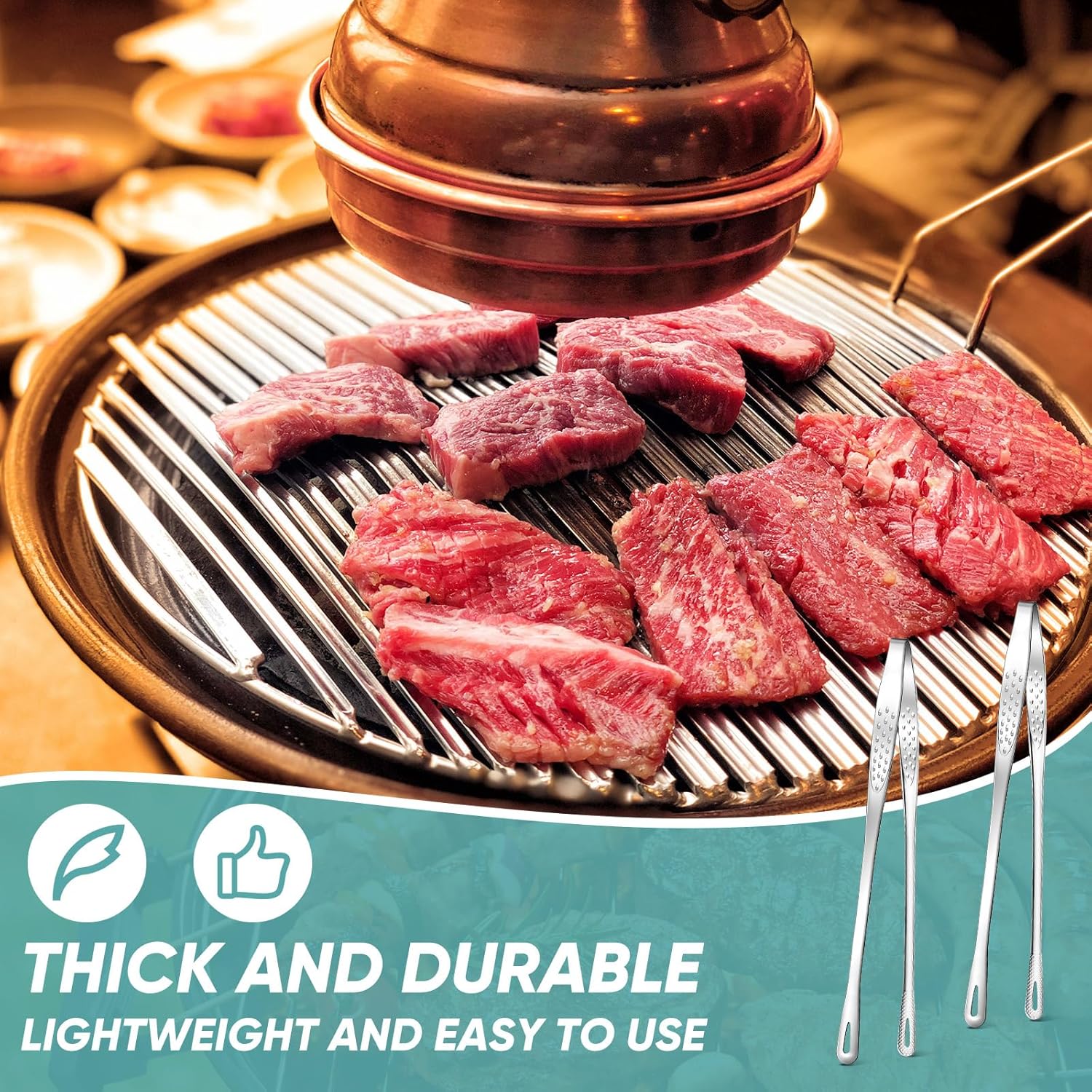 Exclusive Offer💥Stainless Steel Barbecue Tongs