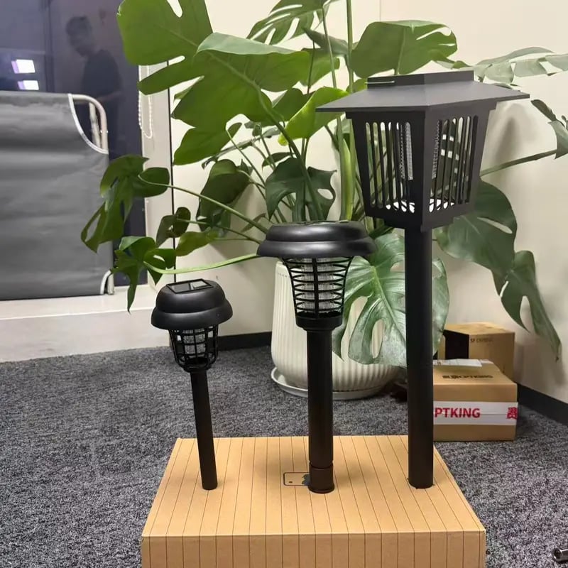 Solar Mosquito Zapper Light – Outdoor Garden Stake Lamp, UV Insect Killer & Solar Pathway Light