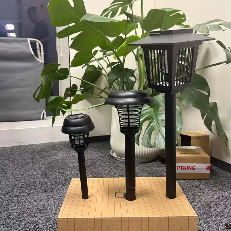 Solar Mosquito Zapper Light – Outdoor Garden Stake Lamp, UV Insect Killer & Solar Pathway Light