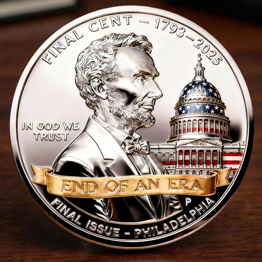 🏆New Year 60% OFF-THE FINAL CENT 1793–2025 · END OF AN ERA