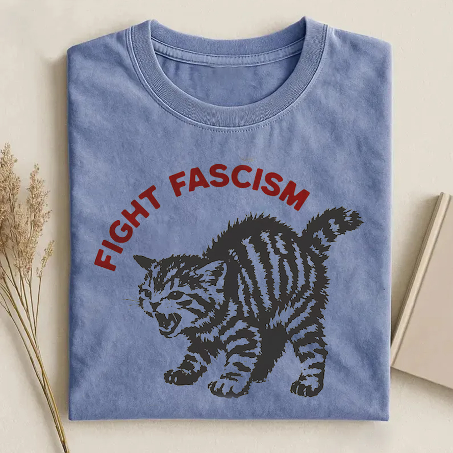 Vintage Tabby Cat Resist T-shirt