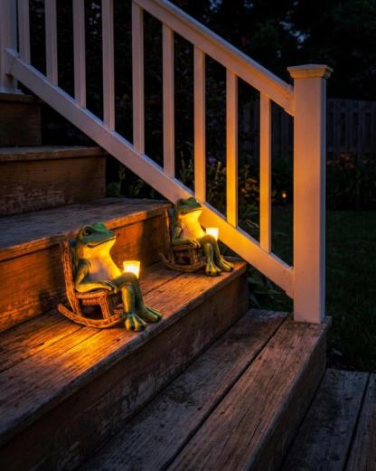 Glowing Garden Frog
