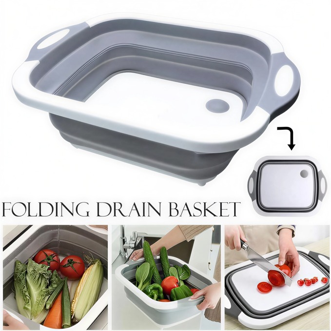 🔥🌡️Hot Sale 50% Off 🥗 Multi-Function Collapsible Prep Tub for BBQ& Meal Prep🍖🏕️
