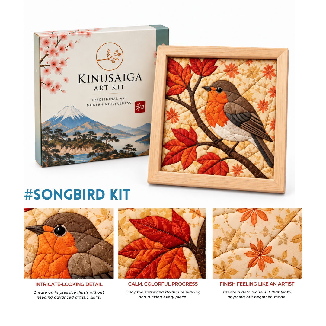 DIY Fabric Mosaic Art Kit