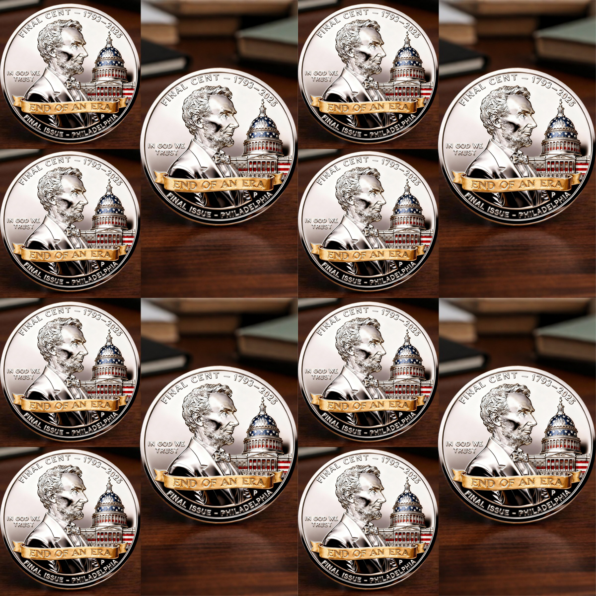 🏆New Year 60% OFF-THE FINAL CENT 1793–2025 · END OF AN ERA