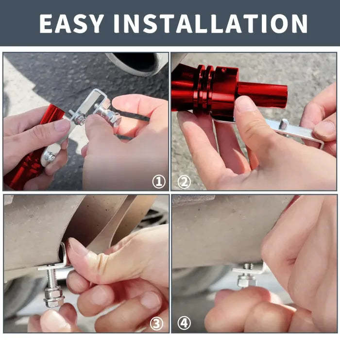 Turbo Sound Amplifier for Exhaust Pipes