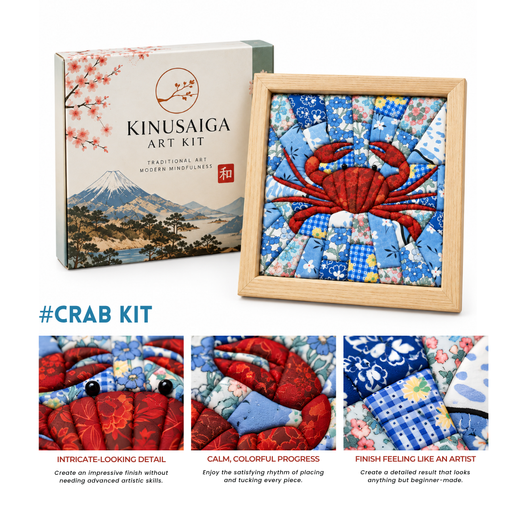 DIY Fabric Mosaic Art Kit