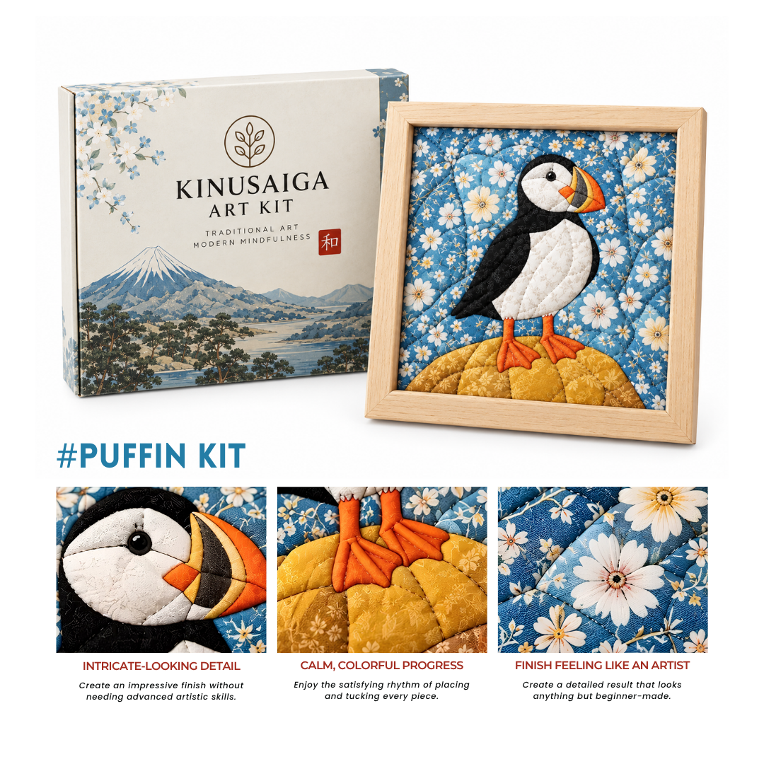 DIY Fabric Mosaic Art Kit