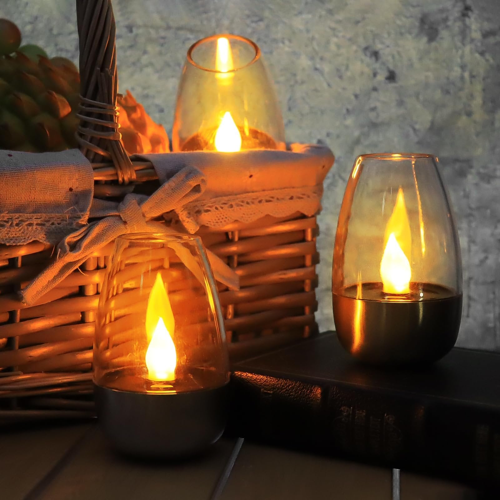🔥Solar Candle Light: Flameless Ambiance Redefined
