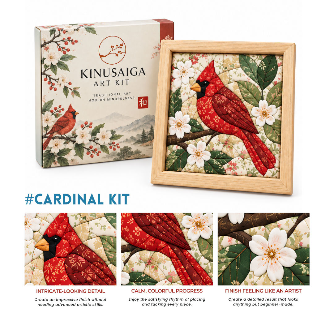 DIY Fabric Mosaic Art Kit