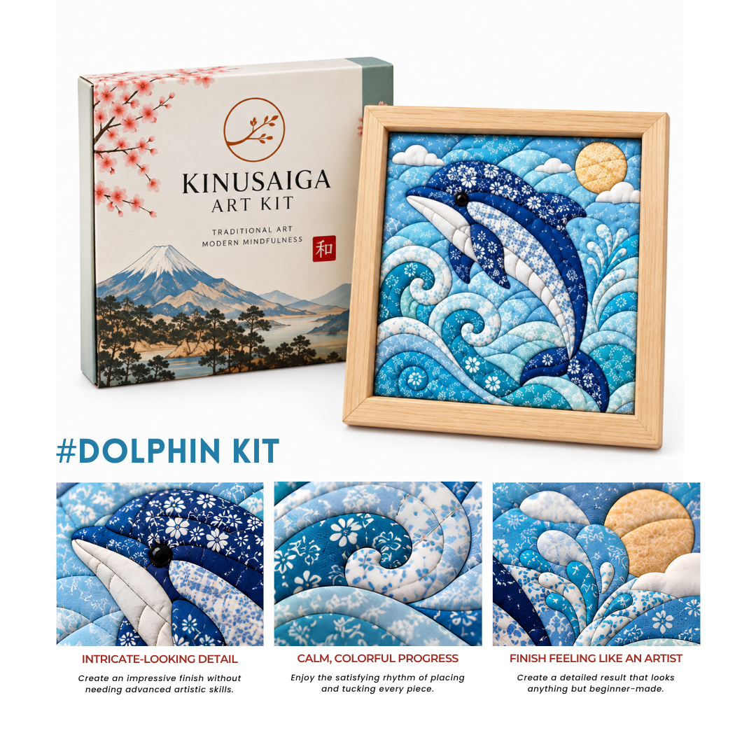 DIY Fabric Mosaic Art Kit