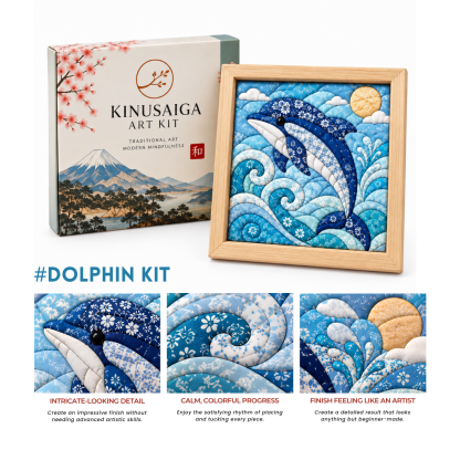 DIY Fabric Mosaic Art Kit