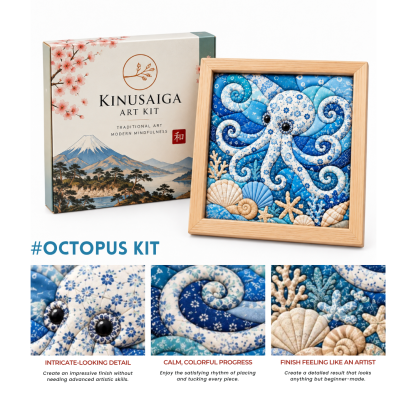DIY Fabric Mosaic Art Kit