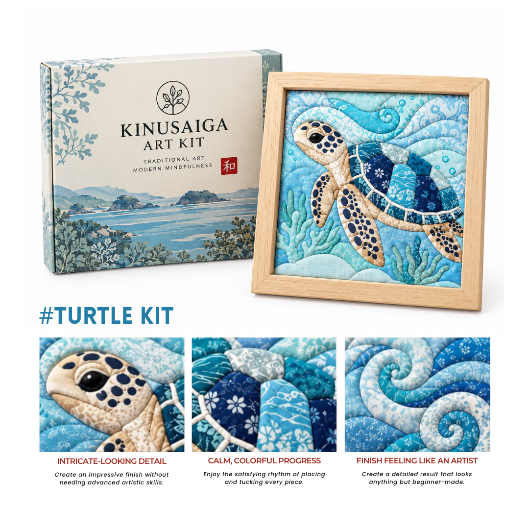 DIY Fabric Mosaic Art Kit