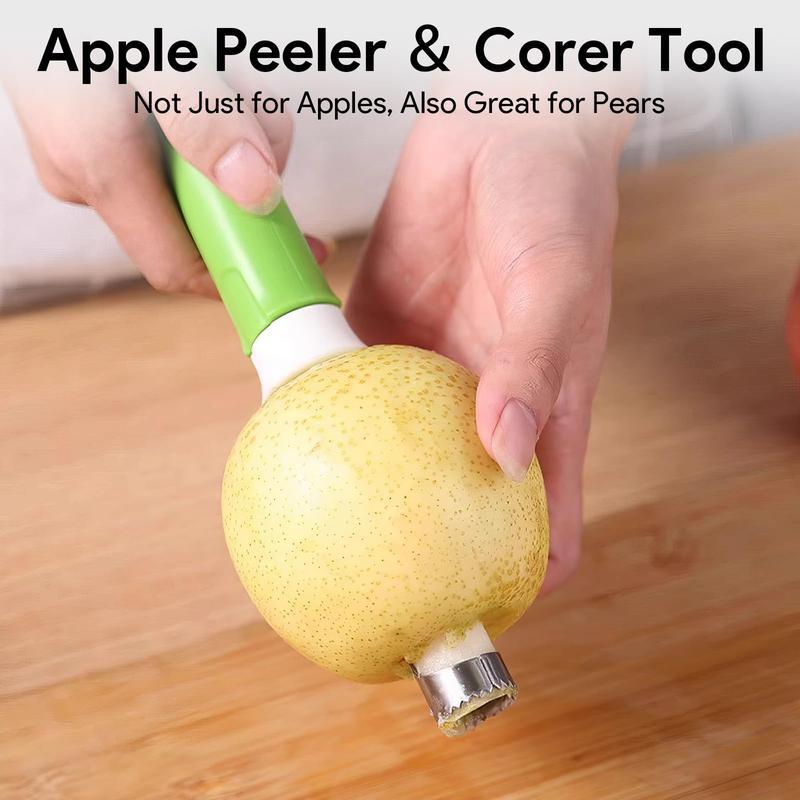 🔥Last Day Promotion - 49% OFF🎁2-in-1 Apple Corer & Peeler  , Stainless Steel Fruit Tool