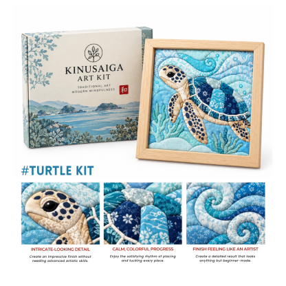 DIY Fabric Mosaic Art Kit