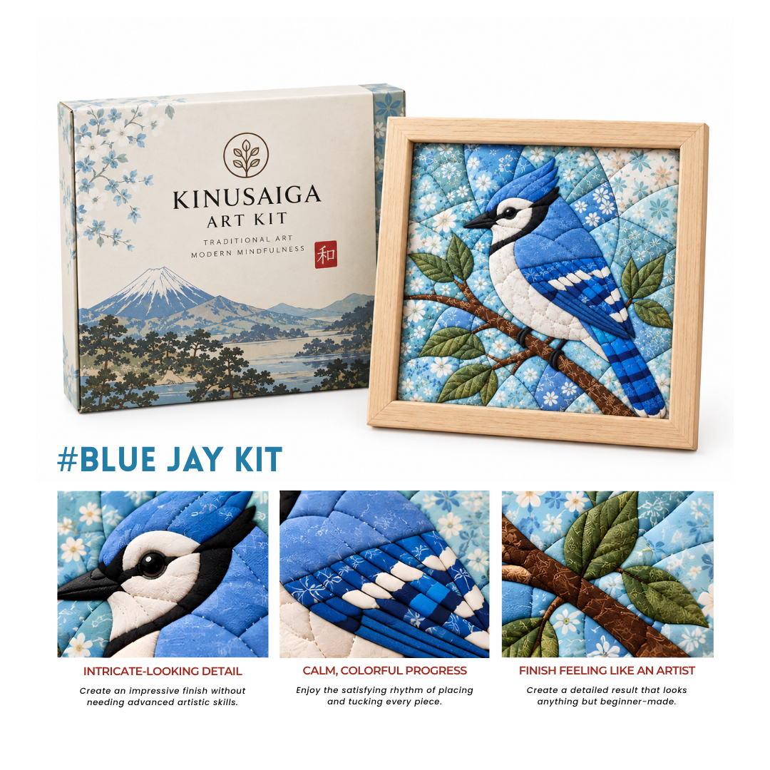 DIY Fabric Mosaic Art Kit