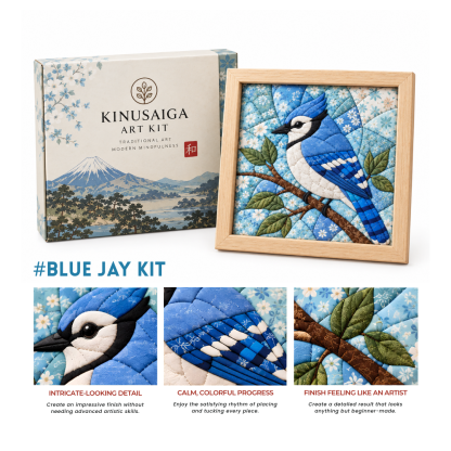 DIY Fabric Mosaic Art Kit