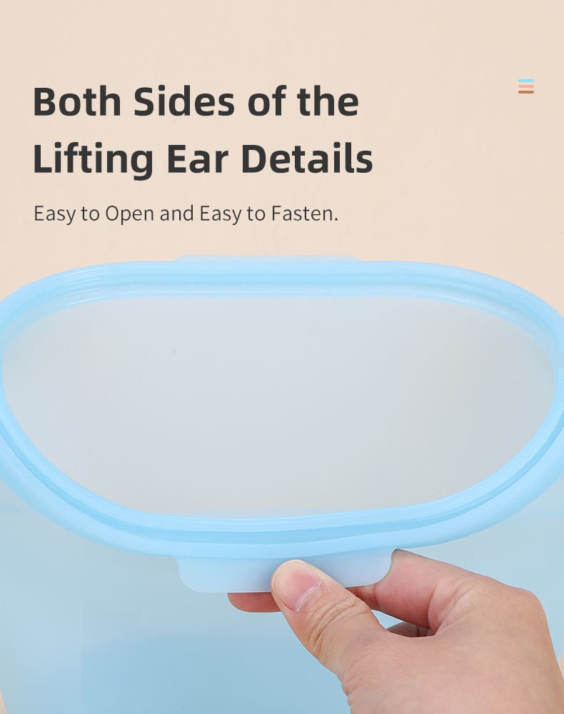 🏠Healthy silicone resealable storage bag🍴