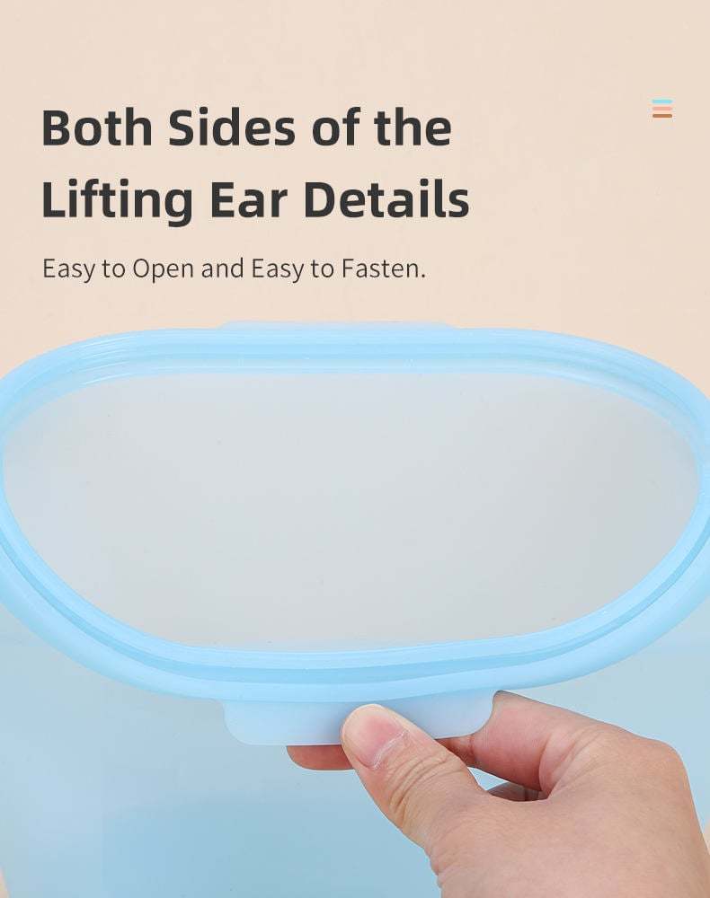 🏠Healthy silicone resealable storage bag🍴