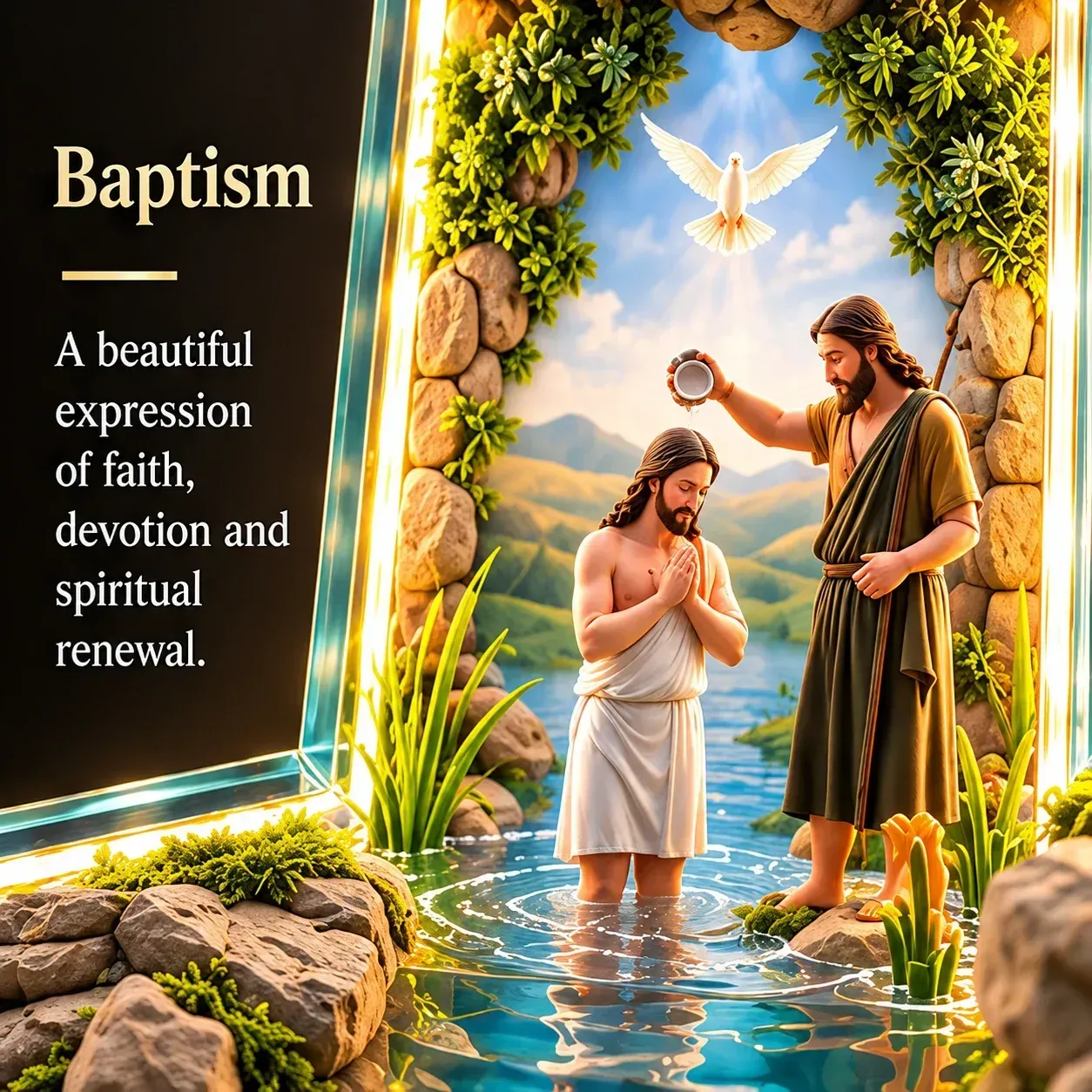 ✨ 49% OFF!✝️The Story of Jesus in 6 Scenes Cross Lamp