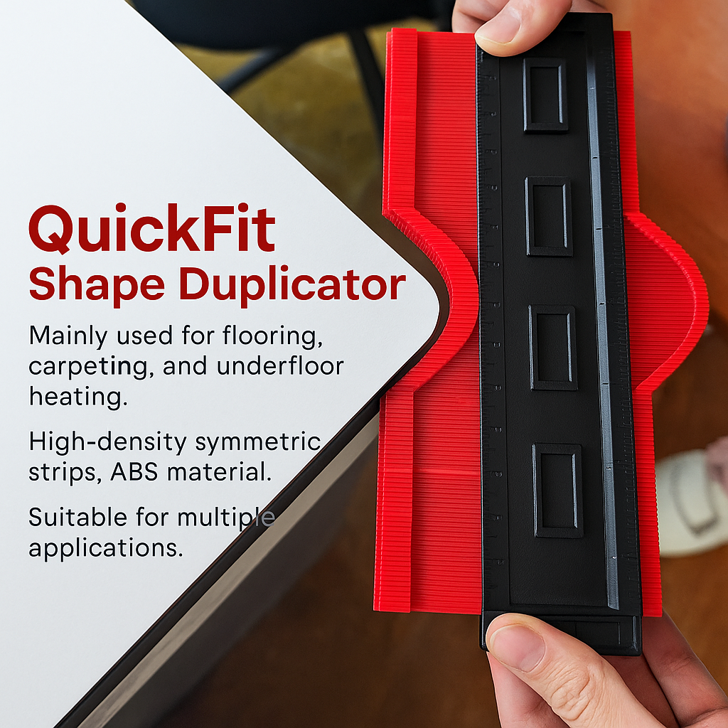 Perfect Cuts Every Time — QuickFit Shape Duplicator