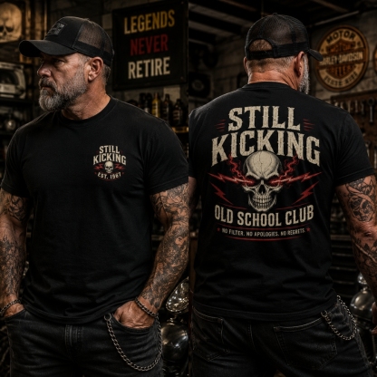 STILL KICKING™ Custom Year Shirt | Old School Club