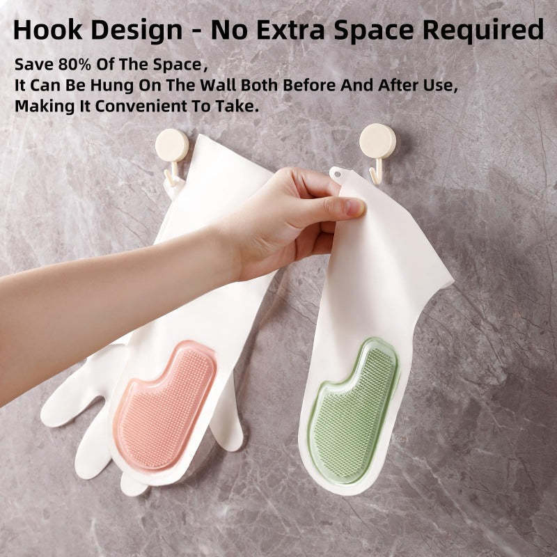 Scrubber Dishwashing Gloves