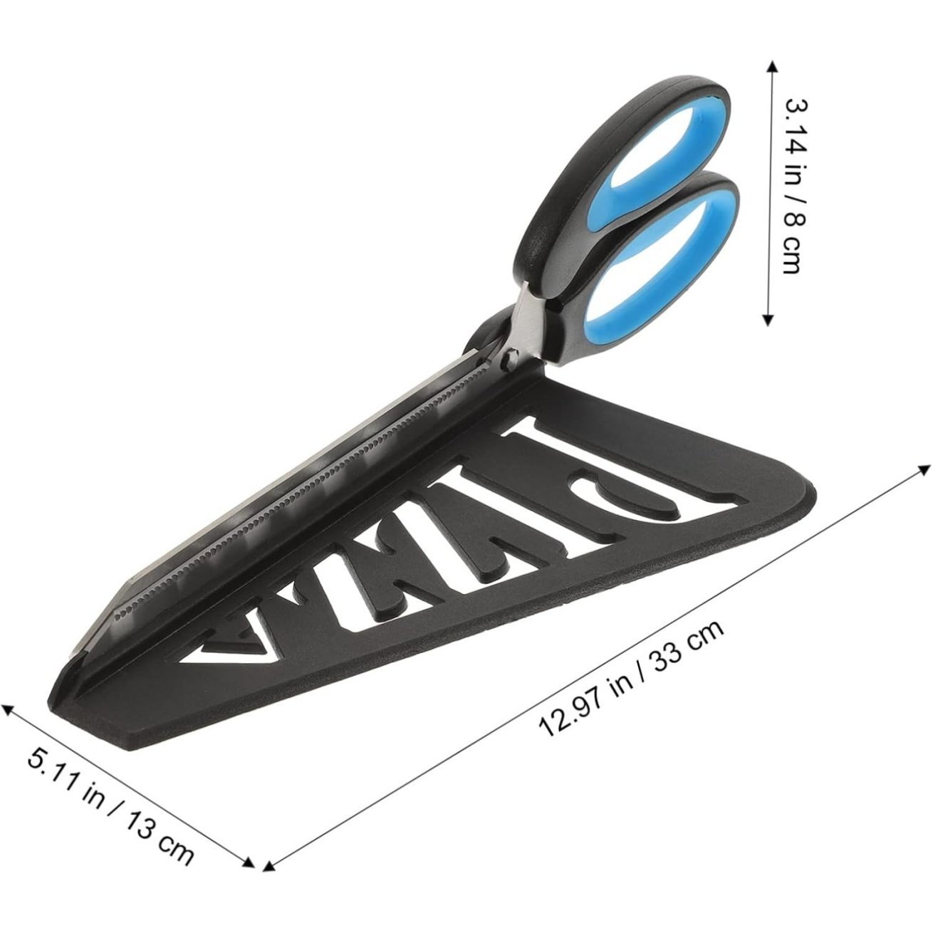 🍕✂️Stainless Steel Pizza Scissor, Non-Stick Pizza with Firm Grip Base, Grade Pizza,Slicer & Pizza Server