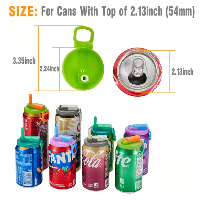 💞Straw Soda Can Lid