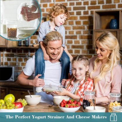 🏆 60K+ SOLD! 🌿✨ Food-Grade Nylon Filter Bag – Smooth Nut Milks, Juices & Easy Straining