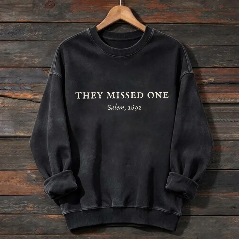 They Missed One Salem 1692 Witchy Aesthetic T-shirt
