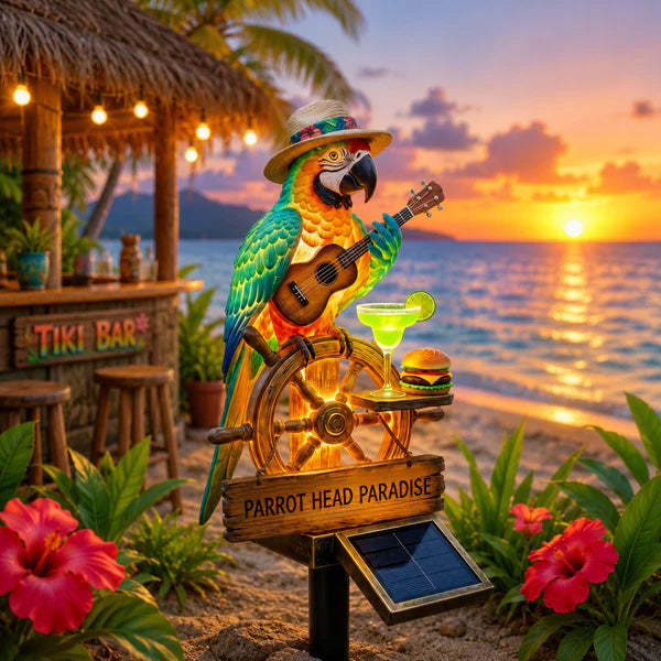🔥Summer Sale 49% OFF🔥 - 🌴 Solar-Powered Parrot Garden Light