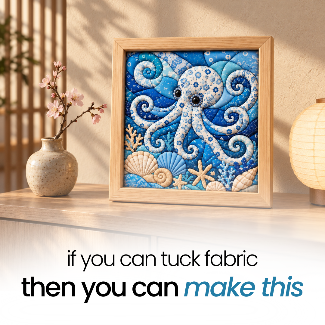 DIY Fabric Mosaic Art Kit