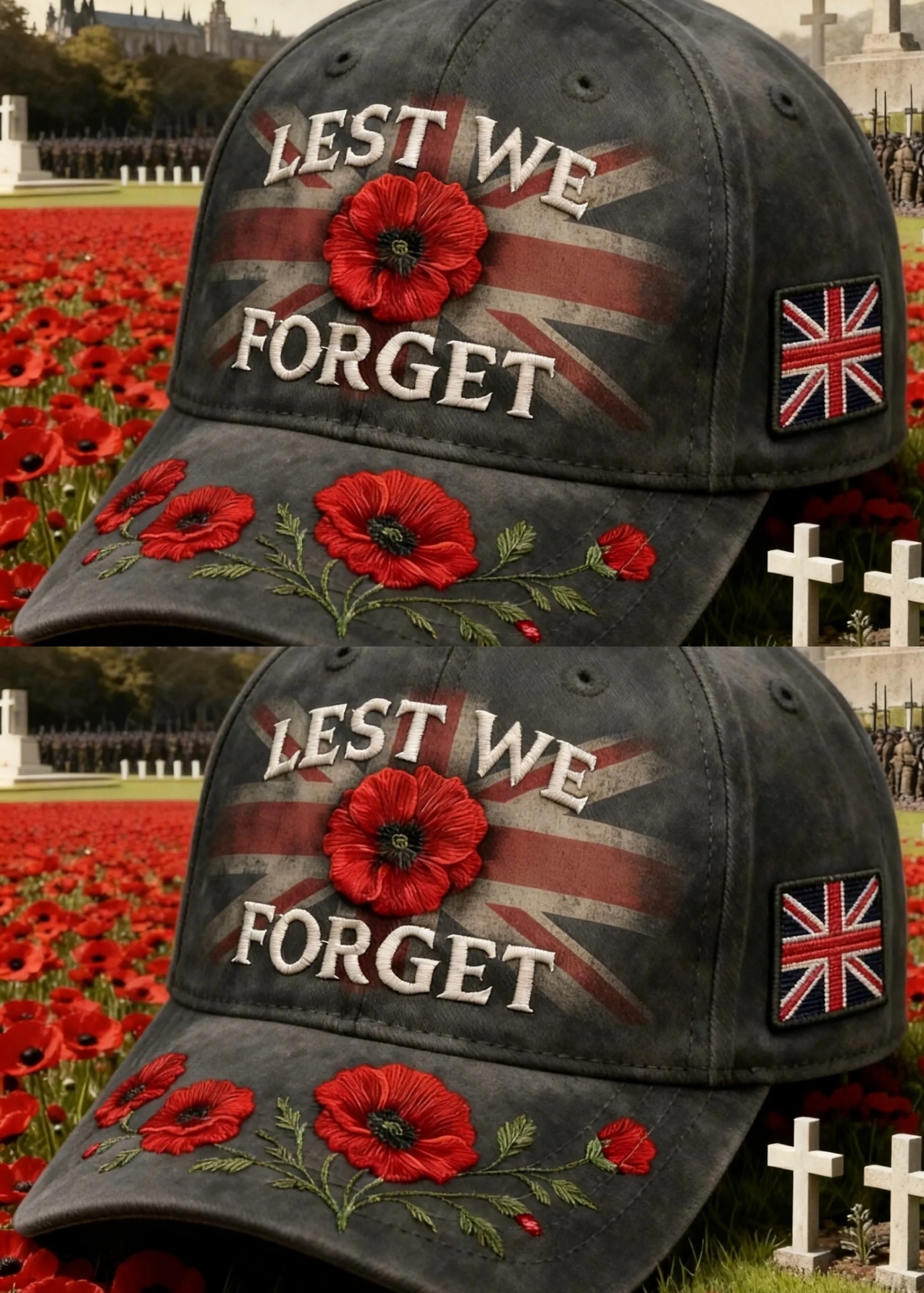 ❤️Best Gift For Father 🌺 Lest We Forget Remembrance Memorial Cap🎁Buy 2 Free Shipping