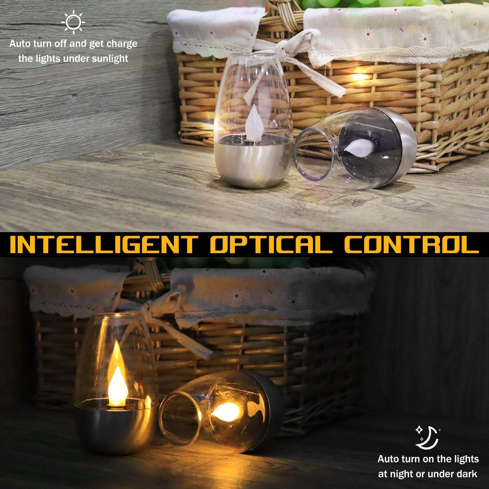 🔥Solar Candle Light: Flameless Ambiance Redefined