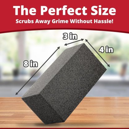 Heavy duty grill cleaning brick