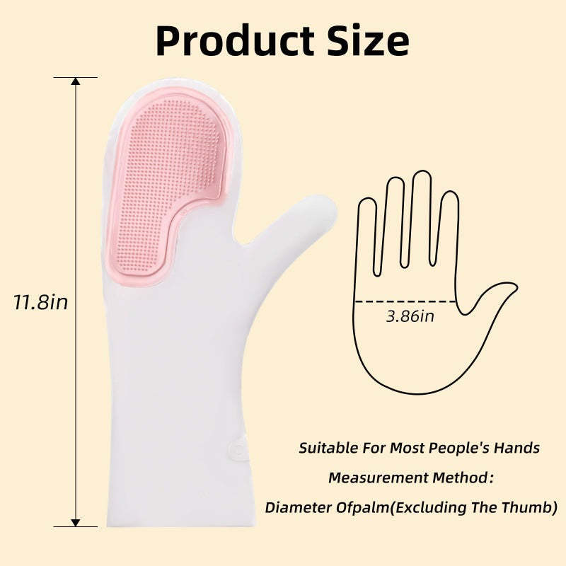 Scrubber Dishwashing Gloves