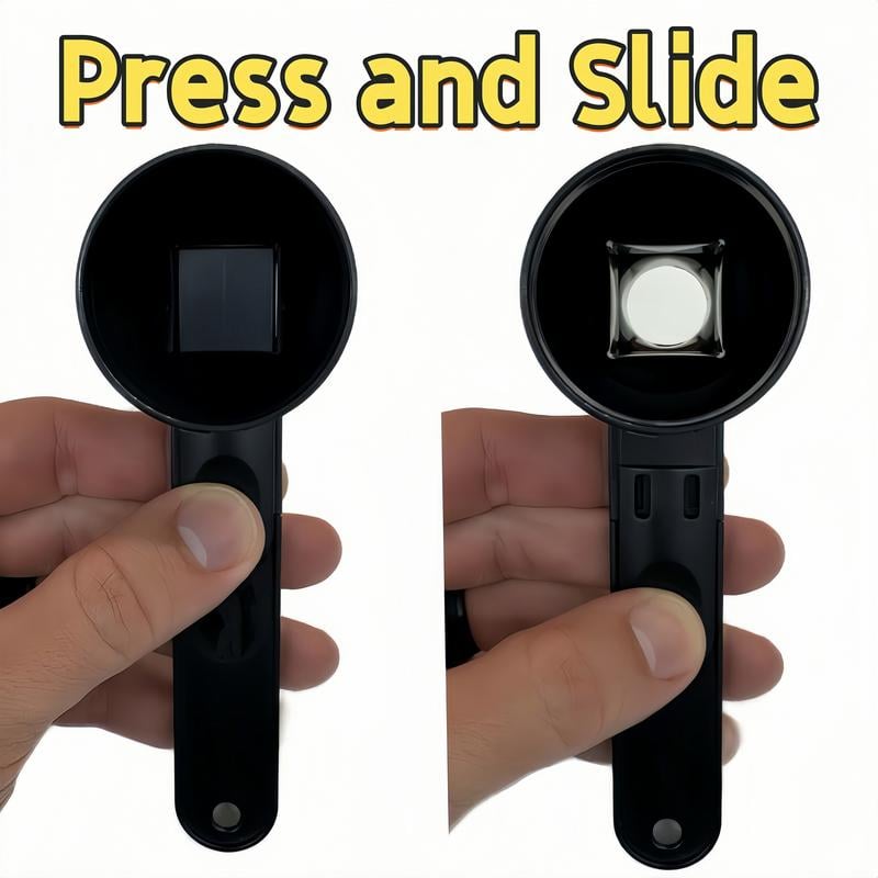 🎁 Лъжичка за протеинов прах с плъзгащ се механизъм 🍵