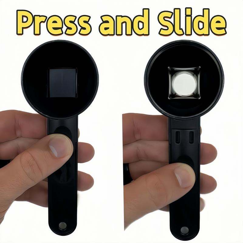 🎁 Лъжичка за протеинов прах с плъзгащ се механизъм 🍵