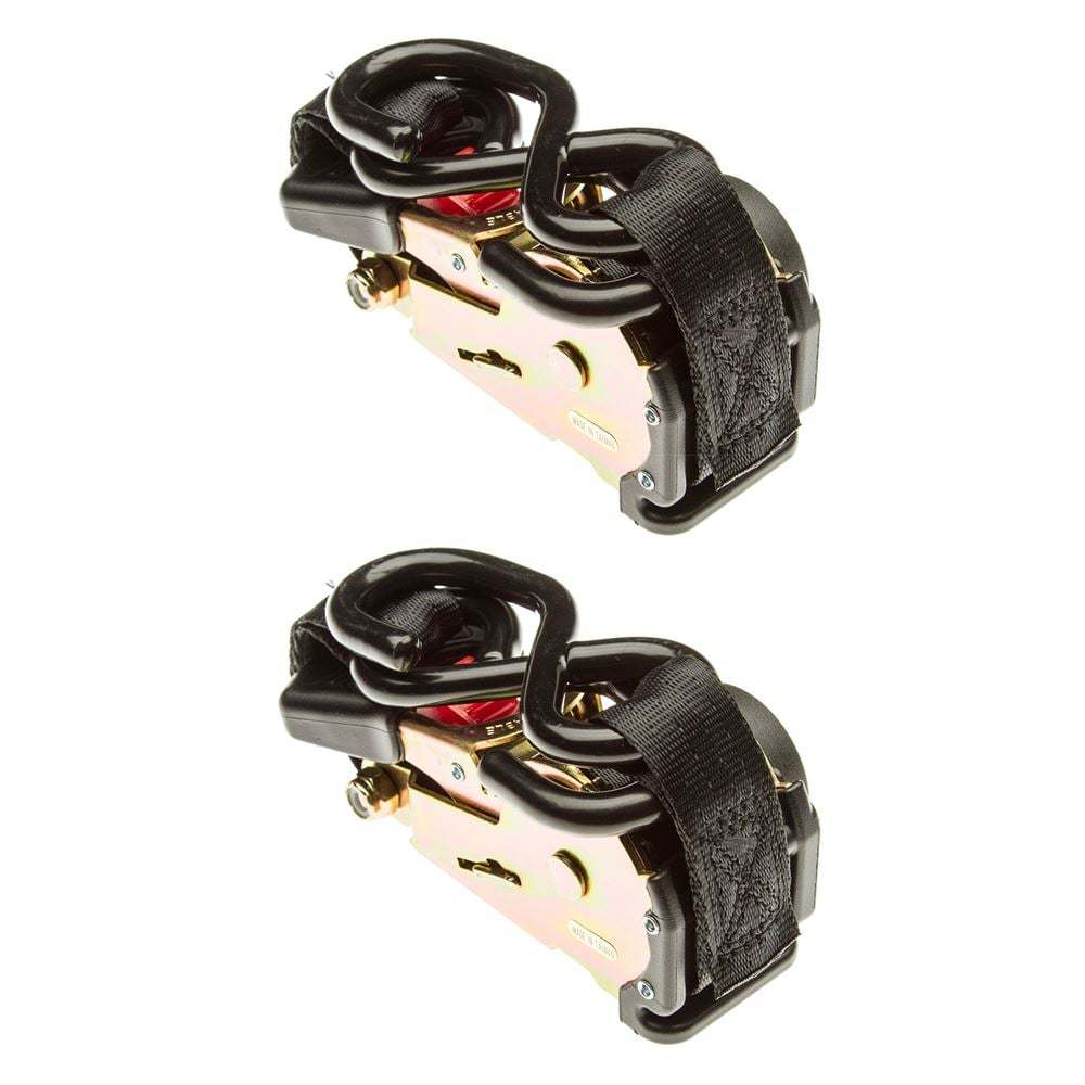 🔥Hot Sale-Auto Ratchet Strap Retractable Ratchet Tie-Down Straps