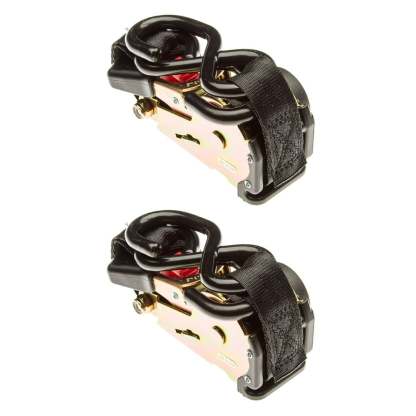 🔥Hot Sale-Auto Ratchet Strap Retractable Ratchet Tie-Down Straps