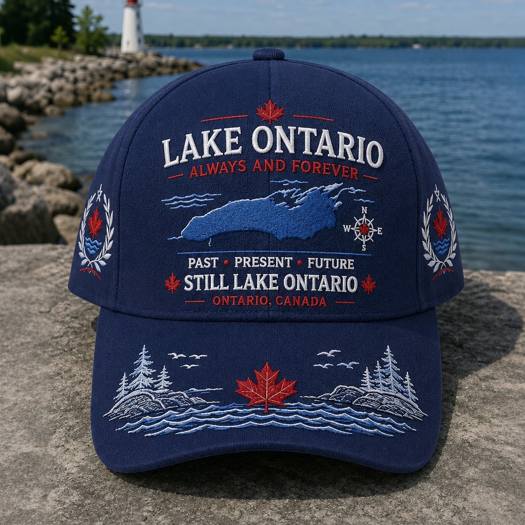  🍁Lake Ontario · Always and Forever — The Cap That Carries Your Lake Story (🧢100% Cotton)