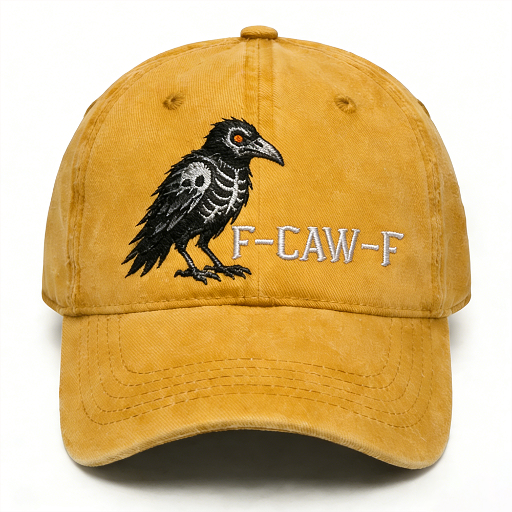 🔥BUY 3 GET 2 FREE🐦‍⬛F-CAW-F Crow Hat