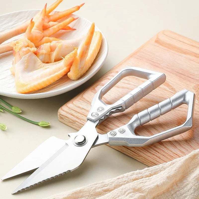 ✂️ BUY 2 GET 1 FREE! 🔥 Heavy-Duty Kitchen Scissors - Multi-Function & Dishwasher Safe, Perfect for Poultry, Herbs and Daily Use 🍗✨