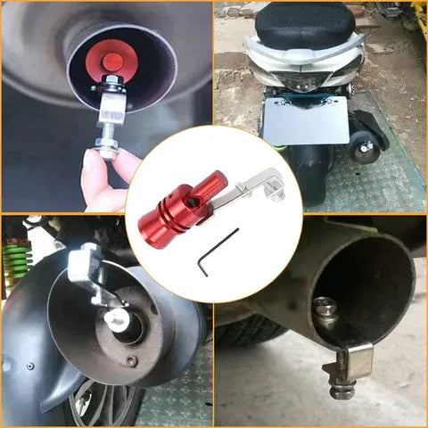 Turbo Sound Amplifier for Exhaust Pipes