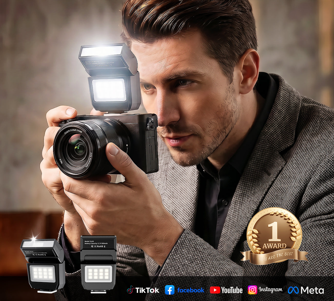 Pocket-Sized Camera Flash