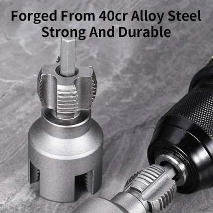 🔩Universal Internal & External Pipe Threading Tool – Compact, Durable & Easy to Use✨